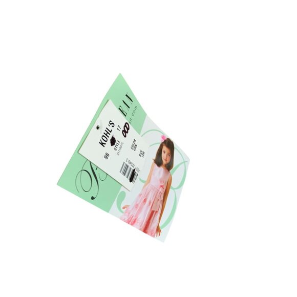 New Bonnie Baby Girls Infant Baby 12 Month Dress Formal Long Sleeve Velvet Anima - Picture 3 of 4